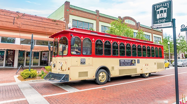 Trolley Downtown
