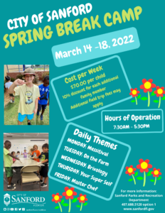 Spring Break Camp