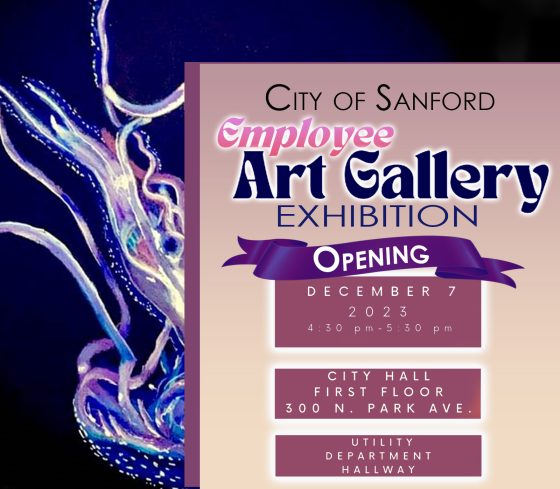 Employee Art Gallery Exhibit Opening
