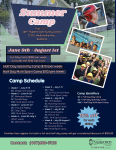 Summer Camp Registration Begins on March 17!