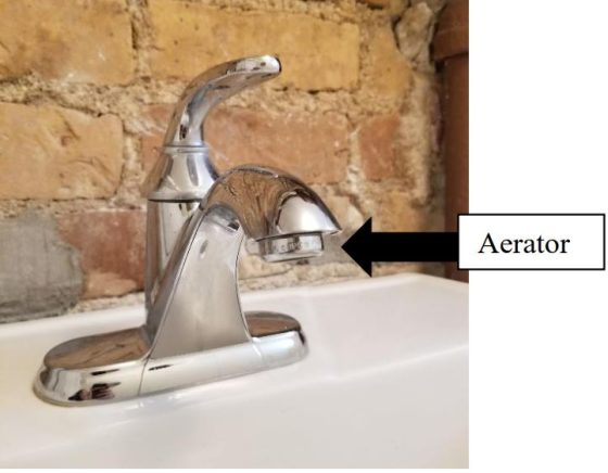 Guidance for Cleaning Faucet Aerators