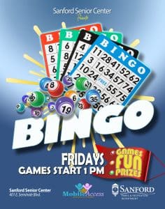 Bingo at the Senior Center