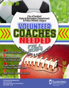 Volunteer Coaches Needed