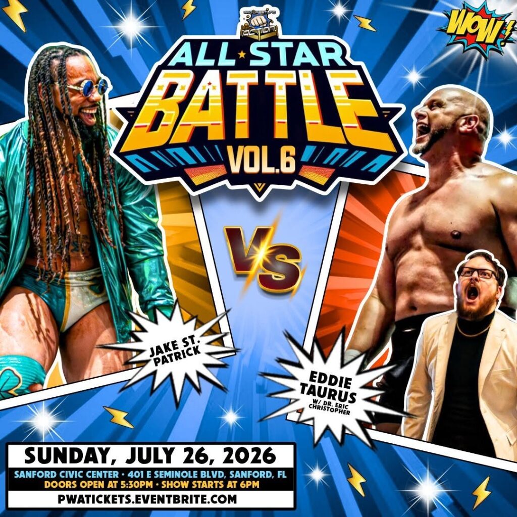 All Star Wrestling Flier