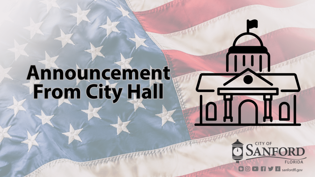 City of Sanford Moves to A Five-Day Public Service Schedule to Enhance Customer Access