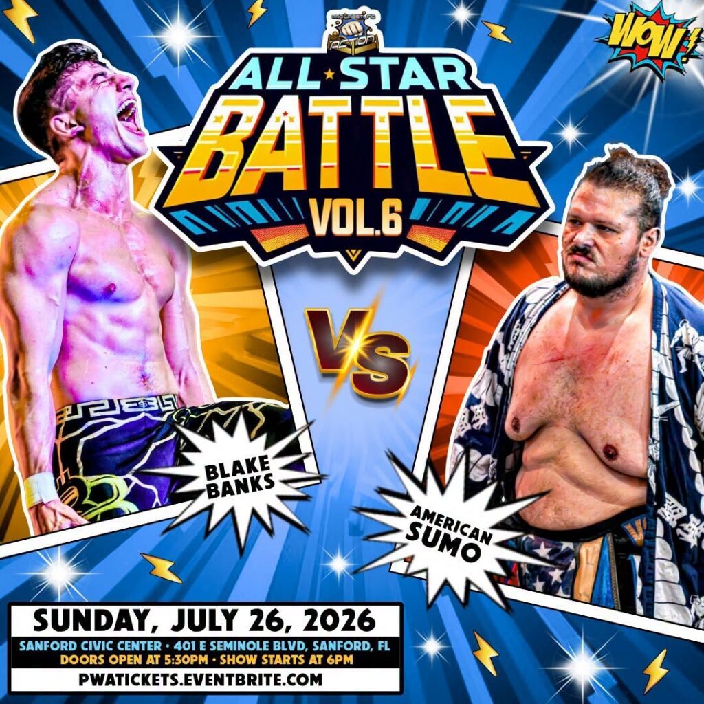 All Star Wrestling Flier