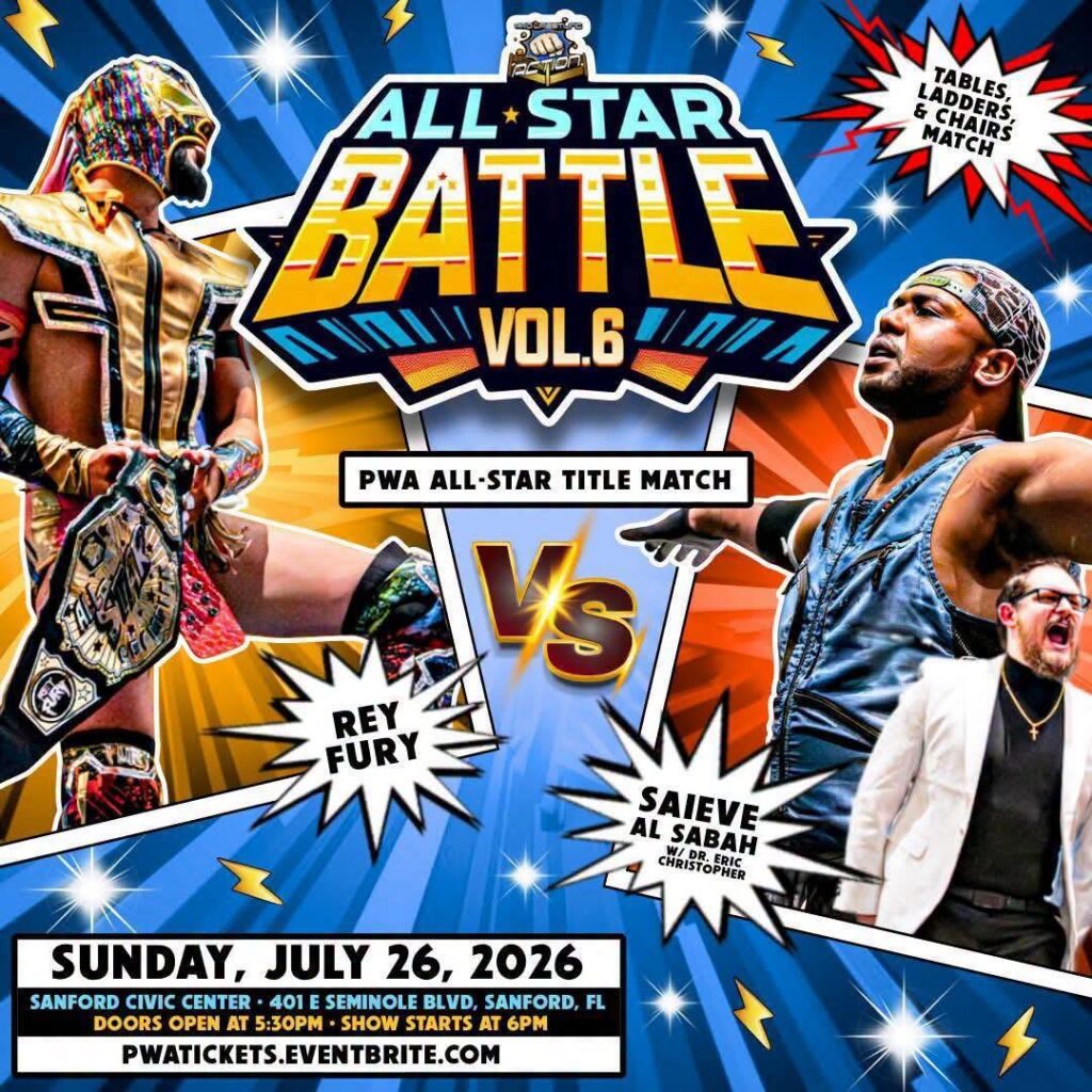 All Star Wrestling Flier