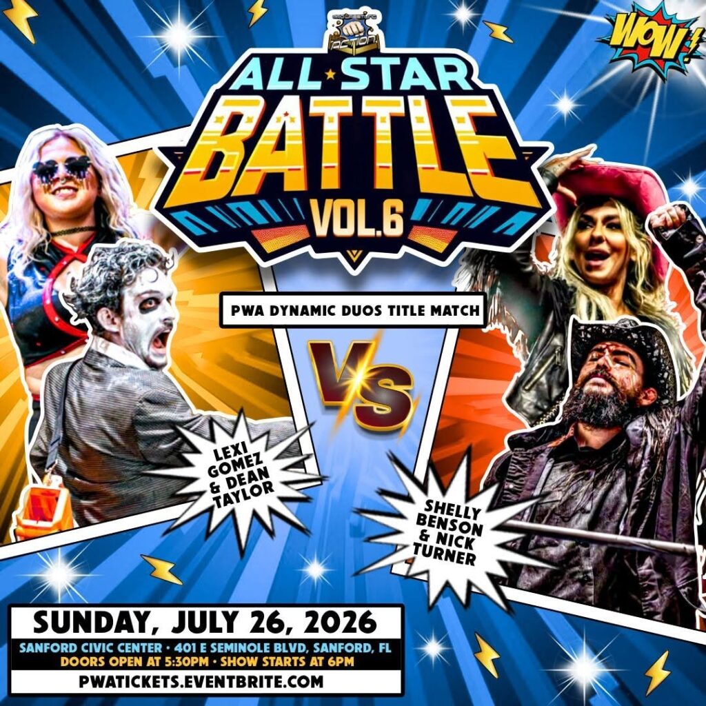 All Star Wrestling Flier