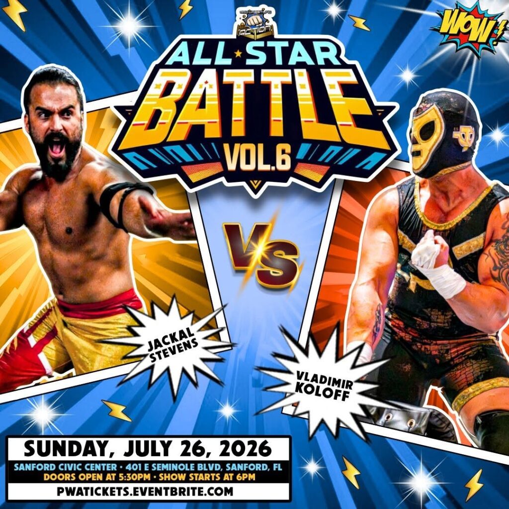 All Star Wrestling Flier