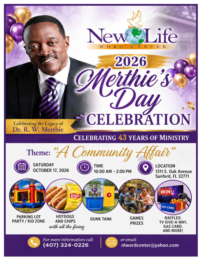 Dr. R. W. Merthie’s Day Celebration