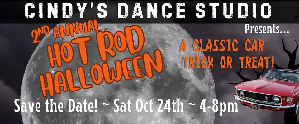 Hot Rod Halloween Flier