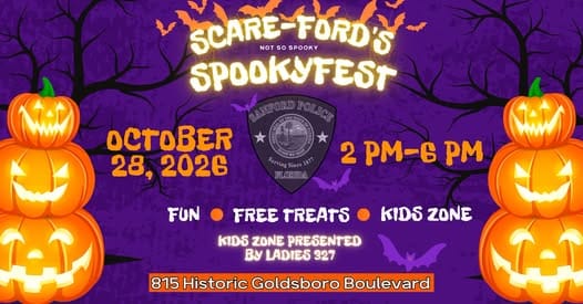 SCARE-FORD'S SPOOKYFEST FLIER