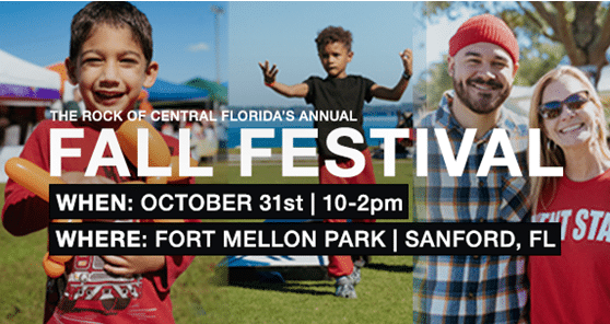 The Rock Fall Festival Flier